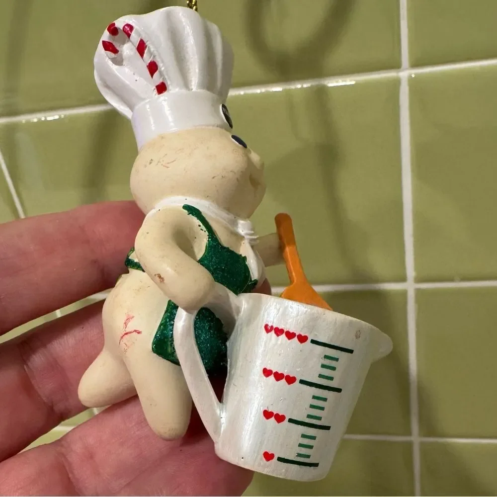 Danbury Mint The Pillsbury Doughboy Glitter Ornament - No Box